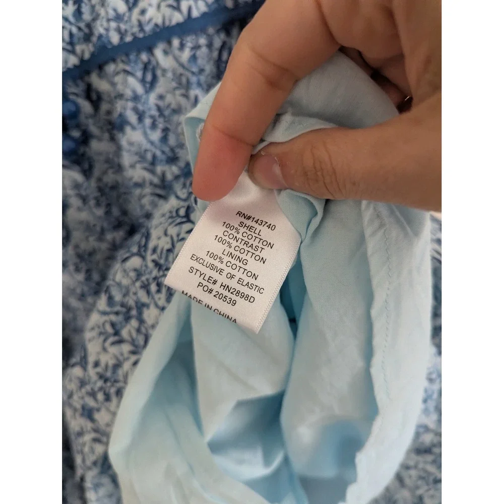 Hyacinth House Rosaleigh mini dress size M floral puff sleeve garden party - Picture 9 of 9